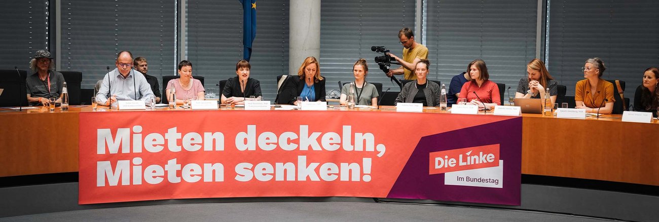 „Deckel drauf!“ – Bericht vom Mietengipfel der Linken im Bundestag